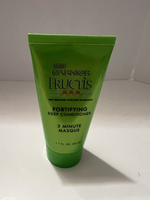 Disc New Garnier Fructis FORTIFYING DEEP CONDITIONER 3 Min Hair Masque 1.7 oz