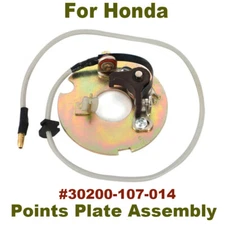 Points Plate Assembly For HONDA Trail 90 ATC90 CT90 S90 CM91 SL90 ST90 CL100