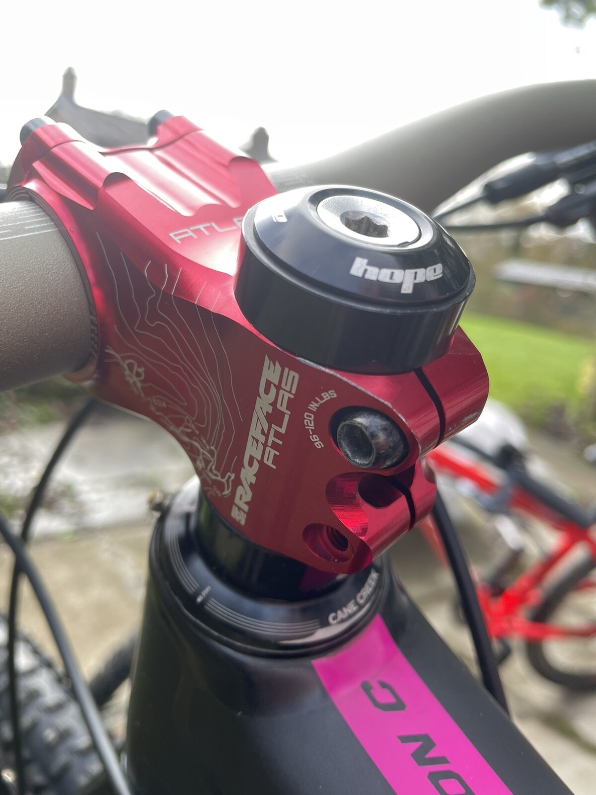 Race Face Atlas 31.8 MM Bicycle Cycle Bike Alloy Stem Red eBay