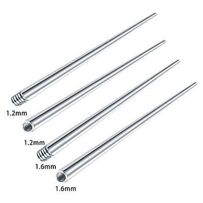 Gewinde Kegel für Gewinde Schmuck 1,18 Zoll Länge Edelstahl Piercing