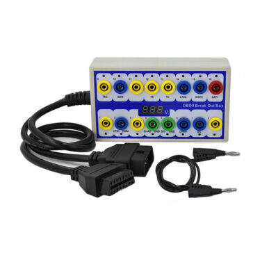 16PIN Connector EOBD Protocol Detector & OBD2 Breakout BOX Car Diagnostic Tool