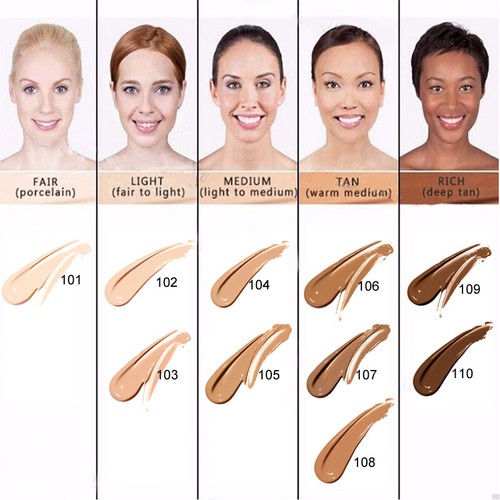 2 Bottles PHOERA® Foundation Concealer Full Coverage Face Makeup Liquid Matte - Picture 5 of 15