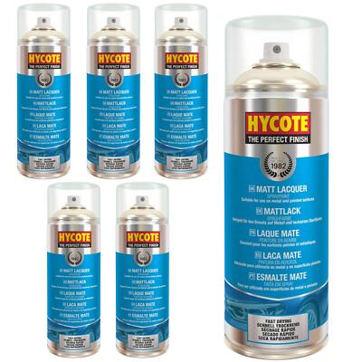 Hycote Mattlack schnelltrocknend Aerosol Sprühfarbe 400 ml perfektes Finish
