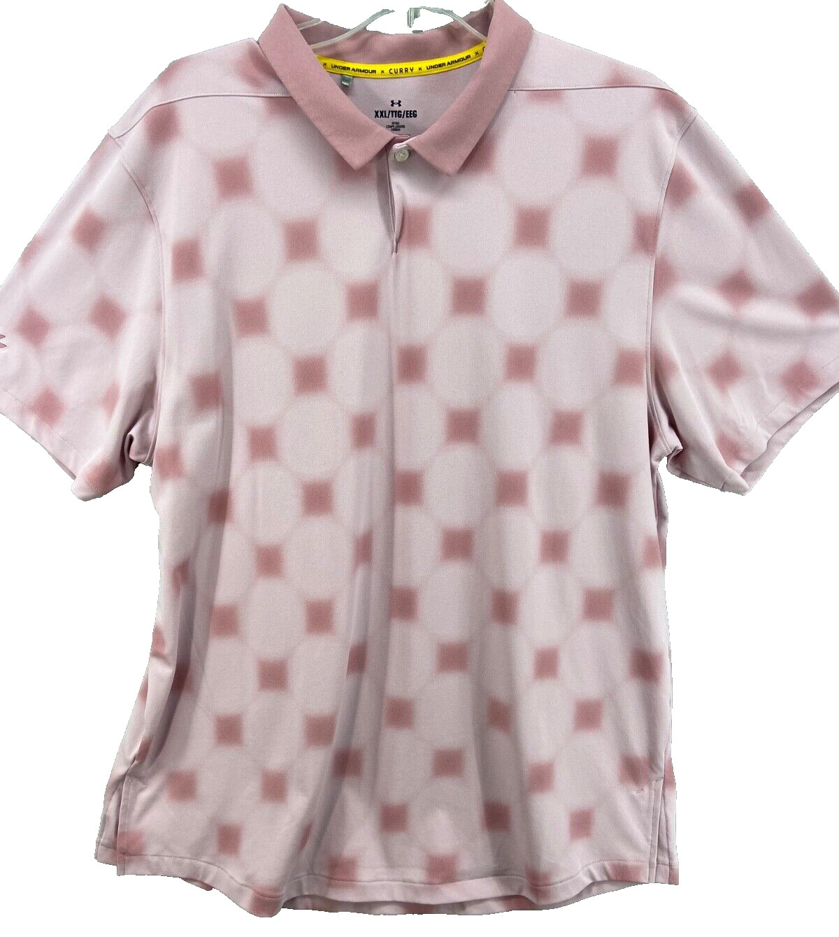 Under Armour Polo Shirt Mens Sz XXL Steph Curry Golf UA Curry
