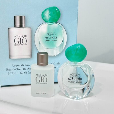 Giorgio Armani Miniature Fragrance Set For Him Armani Si Eau De