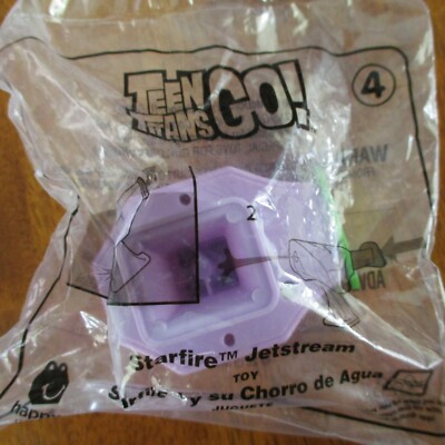 McDonald's Teen Titans Go! Starfire Jetstream #4 2019 NEW