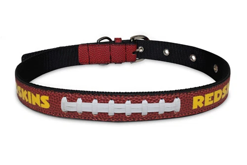 New NFL Washington Redskins Signature Pro Pet Dog Collar Small Classic Leather