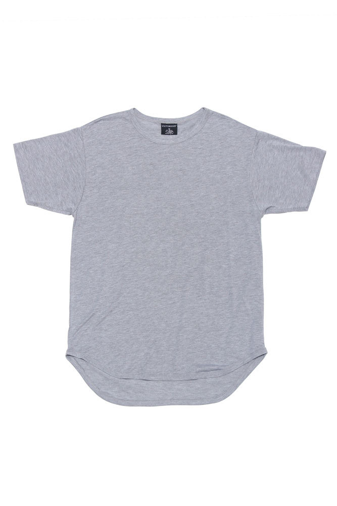 T-shirt Homme Victorious Hipster - Coupe Longue à Ourlet Courbé - Tailles S à 5XL - Neuf étiqueté