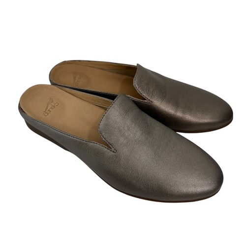 Scarpe casual comode Dansko donna slip-on mules TG 41 marrone pelle metallizzata - Foto 10 di 15