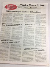 Sports Collectors Digest Magazine Nasam Adopts Bill April 24, 1992 061217nonr