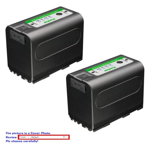 Kastar Battery Replacement for Canon XHA1SE HDV XM1 XM2 XV1 XV2 C2 FV1 DMMV1 - Picture 1 of 8