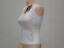 thumbnail 3  - Sexy White Solid Panels and Fishnet Designed Seamless Tank Top L/XL SOH NWT 1181