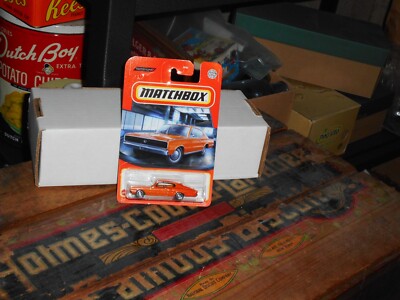MATCHBOX 1966 DODGE CHARGER ORANGE NICE!!!