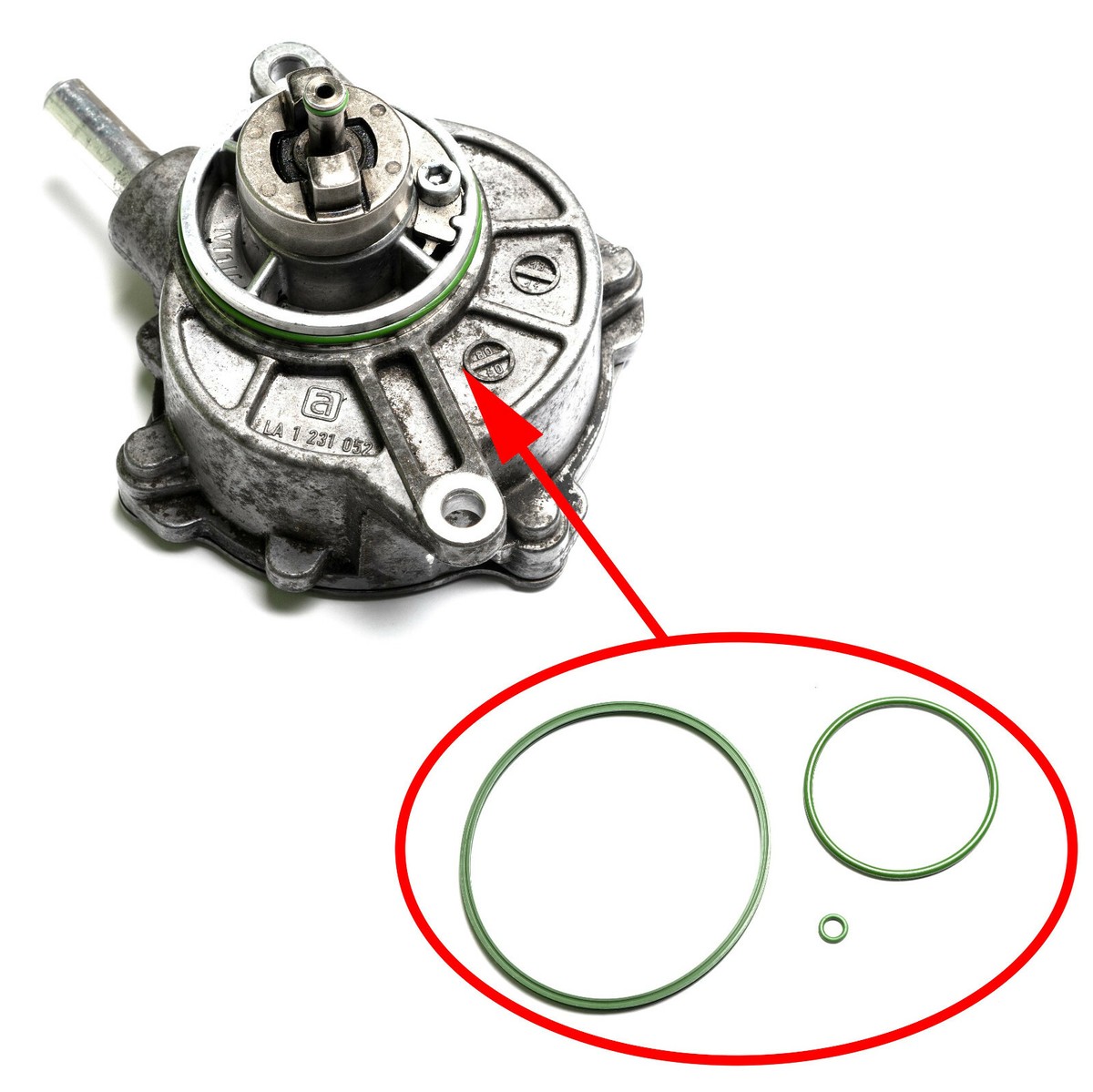 Vacuum Pump Repair Kit Mercedes Benz OM646 2.2CDI LA1231052