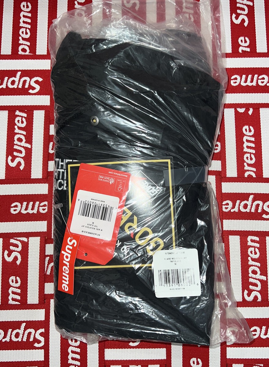 Supreme X TNF Arc Logo Mountain Parka!Black!Size Medium!BNWT Supreme X TNF Arc Logo Mountain Parka!Black!Size Medium!BNWT