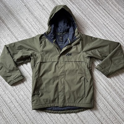 Helly Hansen Men's Dubliner Insulated Jacket Size M Utility Green H2FLOW