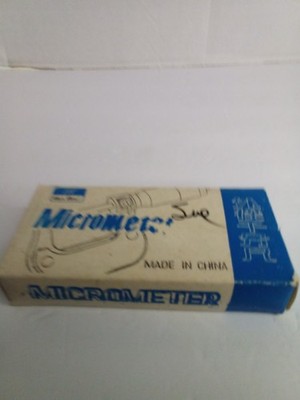 Vintage Outside Micrometer 0-1''.0001'' Original Box