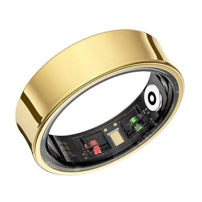 Smart Ring for Women & Men - Sleep Tracker with SPO /HRV Monitoring, 9 Gold