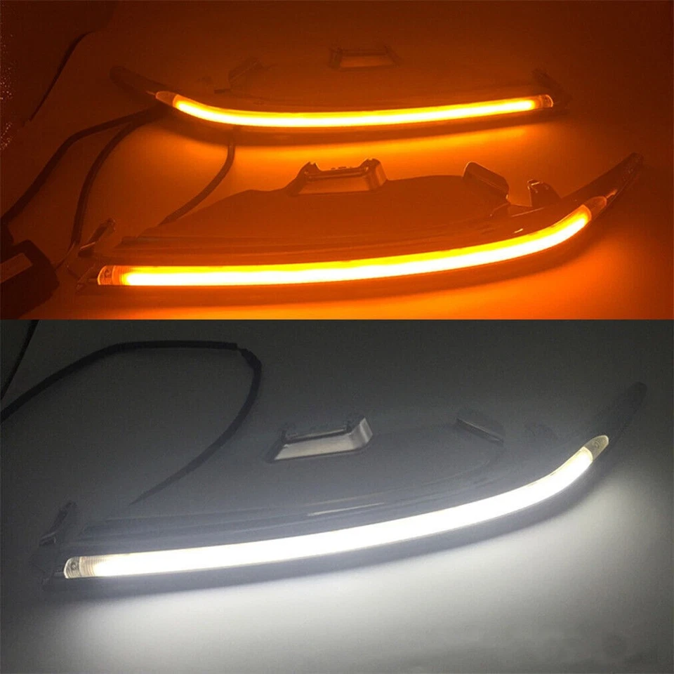 Luces antiniebla diurnas LED DRL aptas para Toyota Camry 2015-2017 Foto 3 de 4