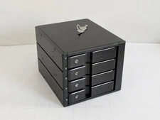 Kingwin Trayless 4 x 3.5" Hot-Swap SATA/SAS HDD Hard Disk Enclosure Cage