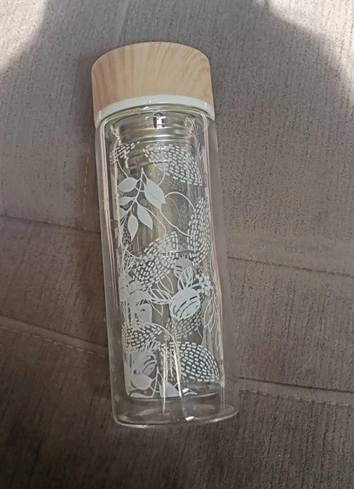 Double Layer Glass Tea Infuser By CultureFly