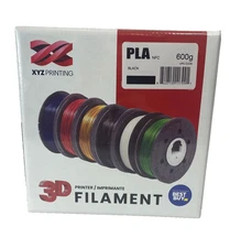 XYZ Printing PLA Jr. 600g Black Filament 1.75mm For XYZprinting Series 3DPrinter