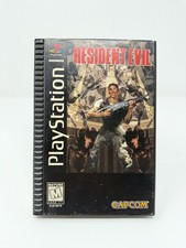 Resident Evil Long Box PlayStation 1 Manual Not Included 