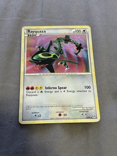 Rayquaza Holo 20/95Title:Pokémon Rayquaza Holo 20/95 — 2011