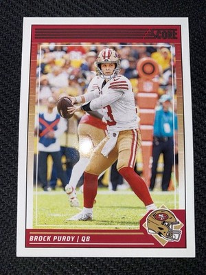 Brock Purdy 2024 Panini Score #244 San Francisco 49ers NFL Trading Card