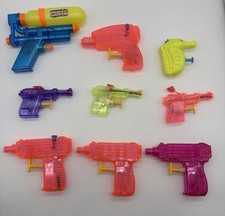 Vintage Water Guns Squirt Guns Lot Of 9