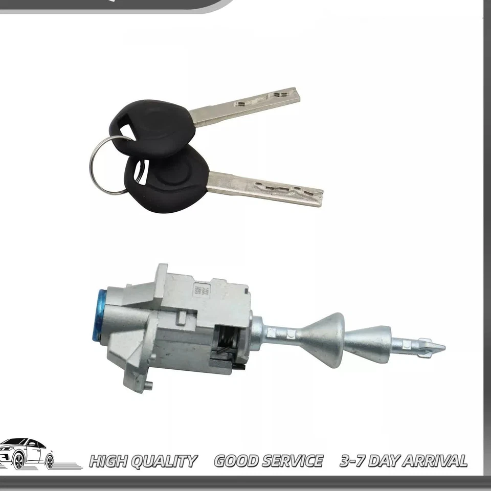 New Driver Door Lock Cylinder Keys Replace Fit For 2007-2013 BMW 325i 328i USA - Image 3 of 4