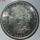 1921 Morgan Silver Dollar Brilliant Uncirculated Minimal Marks Nice Luster