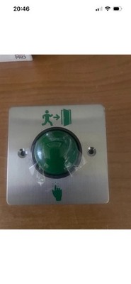 ADI PRO ADI-RTE-SS-GD Push to Exit Dome Button, Aufputz, Edelstahl