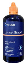 Trace Minerals ConcenTrace Trace Mineral Drops 8 oz Healthy Cells Energy Vegan