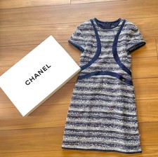 CHANEL Tweed Dress 38