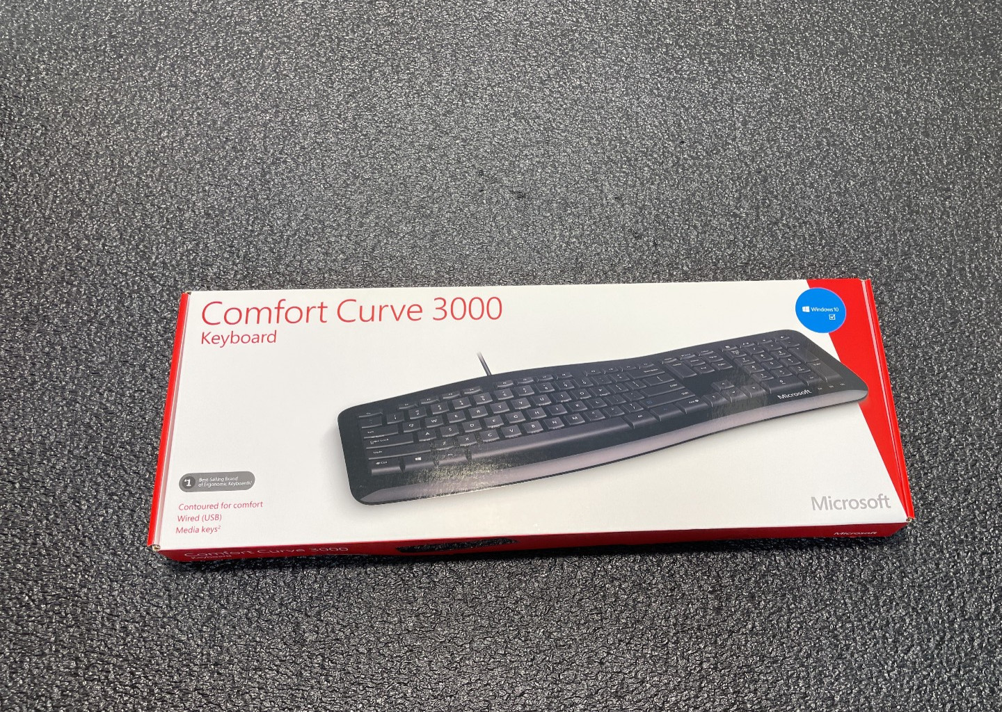 Microsoft Comfort Curve 3000 1482 3TJ-00001 USB Keyboard BRAND NEW