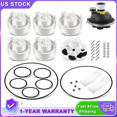 Caretaker Valve 5-9-2001 Rebuild Kit Complete 5-Port for Jandy/Zodiac/Polaris
