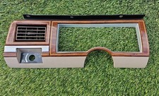 1987-1989 Mercury Crown Vic Ford Country Squire Dash Cluster Vent Oem Woodgrai 1987-1989 Mercury Crown Vic Ford Country Squire Dash Cluster Vent Oem Woodgrai