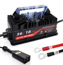 36 Volt Golf Cart Battery Charger Compatible with EZGOTXT Electric Models 18 Amp