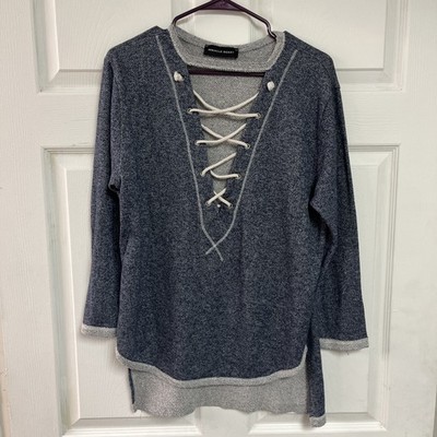 Miracle Berry Laced Up Front Top