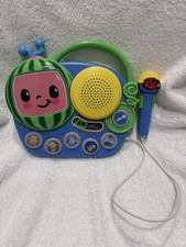 Cocomelon My First Sing- Along Boombox with Microphone Baby Toy - Tested Works 