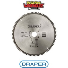 Draper 31978 TCT Triple Chip Grind Circular Saw Blade 255 x 30mm 100T
