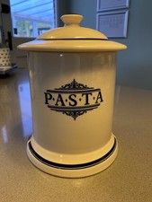 1869 Victorian Pottery Pasta Storage Jar