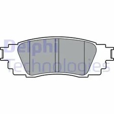 Plaquettes de frein Low-Metallic LP3379 DELPHI pour TOYOTA LEXUS