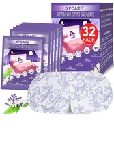 32 Pack Steam Eye Masks for Dry Eyes, SPA Warm Sleep Eye Mask, Disposable Heated