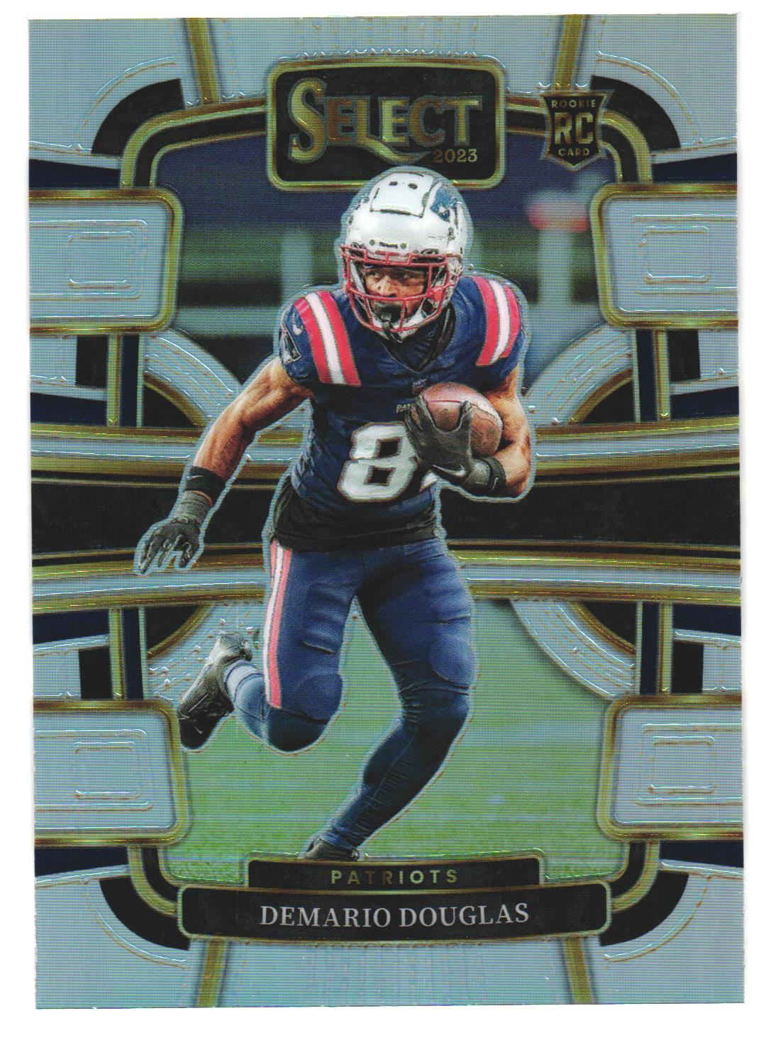 2023 Panini Select - Concourse Demario Douglas #68 Silver Prizm (RC)
