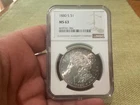 1880-S Morgan Silver Dollar NGC MS63