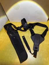 Uncle Mike's Sidekick Size 4 Scoped Pistol Black Shoulder Holster