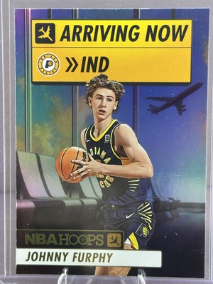 2024-25 Hoops #2 Johnny Furphy Arriving Now Holo Indiana Pacers | eBay