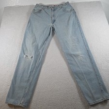 Vintage 90's Levi's Levi Strauss Signature 545 Loose Fit Jeans Mens 34x32